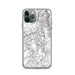 Custom Sequoia National Park Map Phone Case in Classic