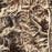 Sequoia National Park Map Print in Ember Style Zoomed In Close Up Showing Details