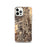 Custom Sequoia National Park Map iPhone 12 Pro Phone Case in Ember