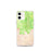 Custom Sequoia National Park Map iPhone 12 mini Phone Case in Watercolor