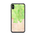 Custom Sequoia National Park Map Phone Case in Watercolor