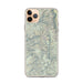 Custom Sequoia National Park Map Phone Case in Woodblock