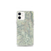 Custom Sequoia National Park Map iPhone 12 mini Phone Case in Woodblock