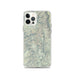 Custom Sequoia National Park Map iPhone 12 Pro Phone Case in Woodblock