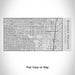Rendered View of Shaker Heights Ohio Map Engraving on 17oz Stainless Steel Insulated Cola Bottle