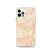 Custom iPhone 12 Pro Shaker Heights Ohio Map Phone Case in Watercolor