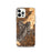 Custom Shenandoah National Park Map iPhone 12 Pro Phone Case in Ember