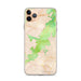 Custom Shenandoah National Park Map Phone Case in Watercolor