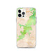 Custom Shenandoah National Park Map iPhone 12 Pro Phone Case in Watercolor