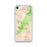 Custom Shenandoah National Park Map iPhone SE Phone Case in Watercolor