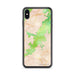 Custom Shenandoah National Park Map Phone Case in Watercolor