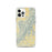 Custom Shenandoah National Park Map iPhone 12 Pro Phone Case in Woodblock