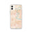 Custom iPhone 11 Shepherdstown West Virginia Map Phone Case in Watercolor