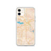 Custom Shreveport Louisiana Map Phone Case in Watercolor