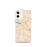 Custom Shreveport Louisiana Map iPhone 12 mini Phone Case in Watercolor