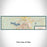 Flat View of Map Custom Shreveport Louisiana Map Enamel Mug in Woodblock