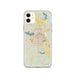 Custom Shreveport Louisiana Map Phone Case in Woodblock