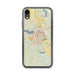 Custom Shreveport Louisiana Map Phone Case in Woodblock