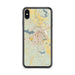 Custom Shreveport Louisiana Map Phone Case in Woodblock