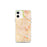 Custom Silver Lake Los Angeles Map iPhone 12 mini Phone Case in Watercolor
