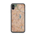 Custom Silver Lake Los Angeles Map Phone Case in Woodblock