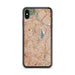Custom Silver Lake Los Angeles Map Phone Case in Woodblock