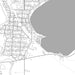 Silver Lake Wisconsin Map Print in Classic Style Zoomed In Close Up Showing Details