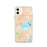 Custom Silver Lake Wisconsin Map Phone Case in Watercolor