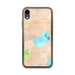 Custom Silver Lake Wisconsin Map Phone Case in Watercolor