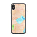 Custom Silver Lake Wisconsin Map Phone Case in Watercolor