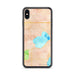Custom Silver Lake Wisconsin Map Phone Case in Watercolor
