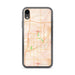 Custom Sioux Falls South Dakota Map Phone Case in Watercolor
