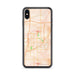Custom Sioux Falls South Dakota Map Phone Case in Watercolor