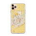 Custom Sioux Falls South Dakota Map Phone Case in Woodblock