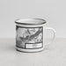 Right View Custom Sitka Alaska Map Enamel Mug in Classic