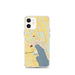 Custom iPhone 12 mini Skaneateles New York Map Phone Case in Woodblock