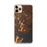 Custom iPhone 11 Pro Max Skidaway Island Georgia Map Phone Case in Ember