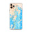 Custom iPhone 11 Pro Max Skidaway Island Georgia Map Phone Case in Watercolor