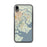 Custom iPhone XR Skidaway Island Georgia Map Phone Case in Woodblock