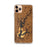 Custom iPhone 11 Pro Max Smithville Lake Missouri Map Phone Case in Ember