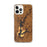 Custom iPhone 12 Pro Max Smithville Lake Missouri Map Phone Case in Ember
