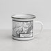 Right View Custom Snoqualmie Washington Map Enamel Mug in Classic