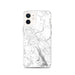 Custom Snoqualmie Washington Map iPhone 12 Phone Case in Classic