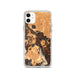 Custom Snoqualmie Washington Map Phone Case in Ember