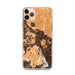 Custom Snoqualmie Washington Map Phone Case in Ember