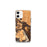 Custom Snoqualmie Washington Map iPhone 12 mini Phone Case in Ember