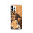 Custom Snoqualmie Washington Map iPhone 12 Pro Phone Case in Ember