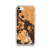 Custom Snoqualmie Washington Map Phone Case in Ember