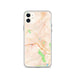 Custom Snoqualmie Washington Map Phone Case in Watercolor