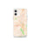Custom Snoqualmie Washington Map iPhone 12 mini Phone Case in Watercolor